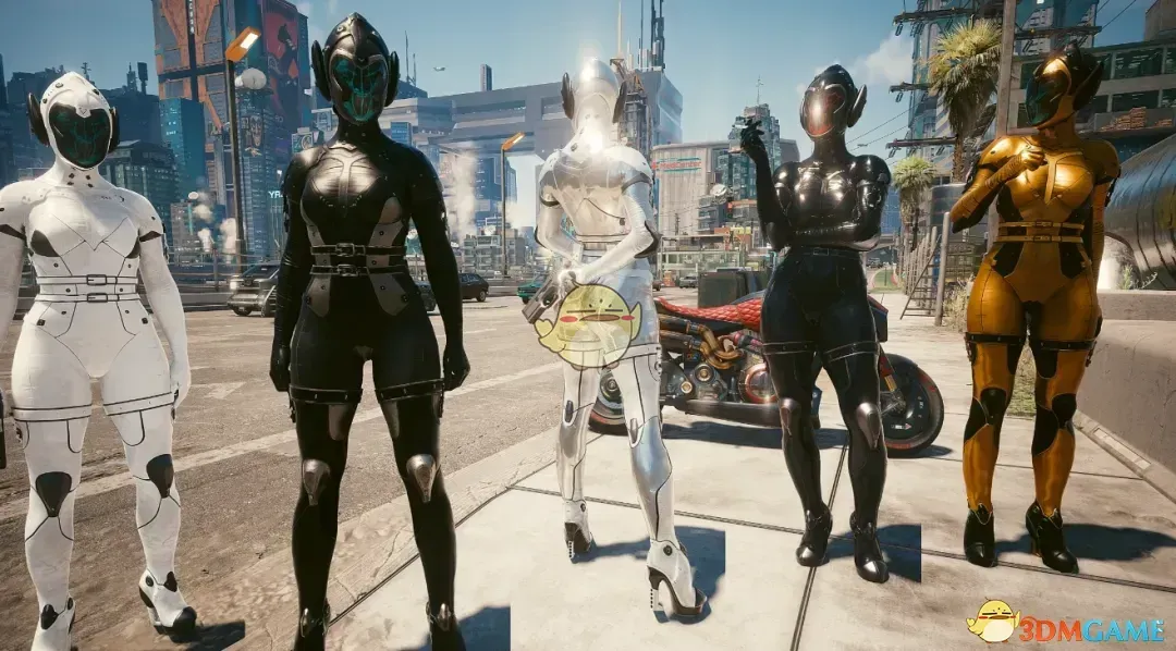 《赛博朋克2077》虚空网络行者服装MOD