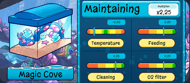 《My Cozy Aquarium》demo