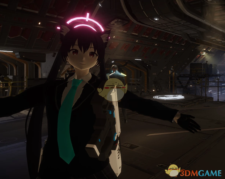 《绝地潜兵2》蔚蓝档案黑见芹香外观MOD