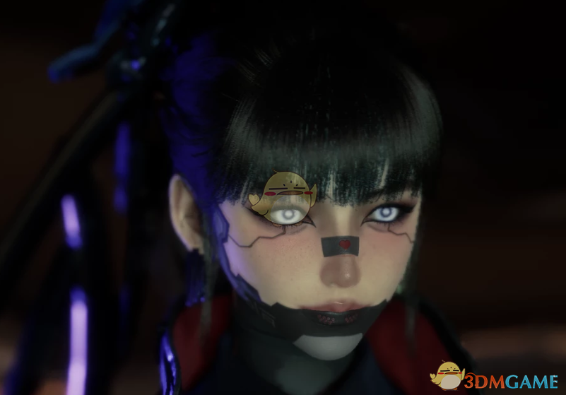 《剑星》伊芙的赛博朋克风格妆容MOD