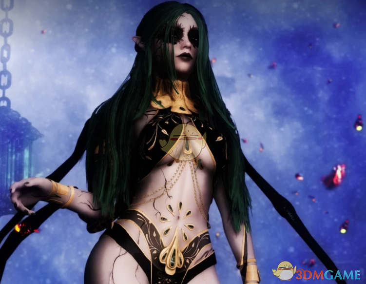 《上古卷轴5：天际重制版》光之女祭司服饰MOD