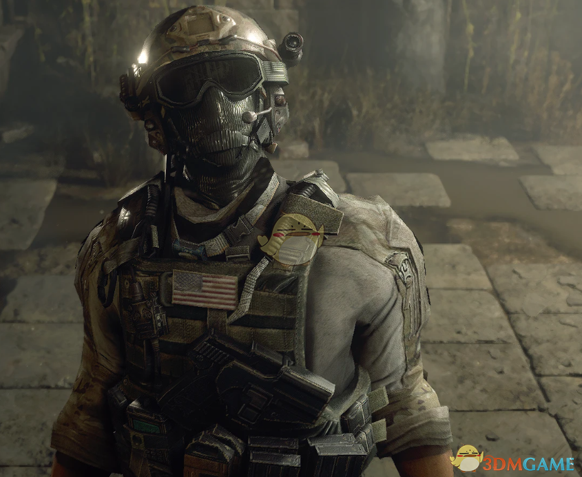 《生化危机4：重制版》使命召唤寒霜替换里昂MOD