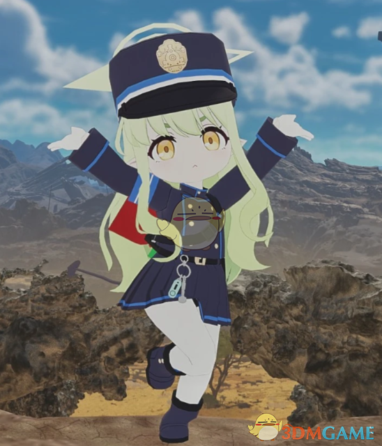 《怪物猎人：荒野》蔚蓝档案橘光外观MOD