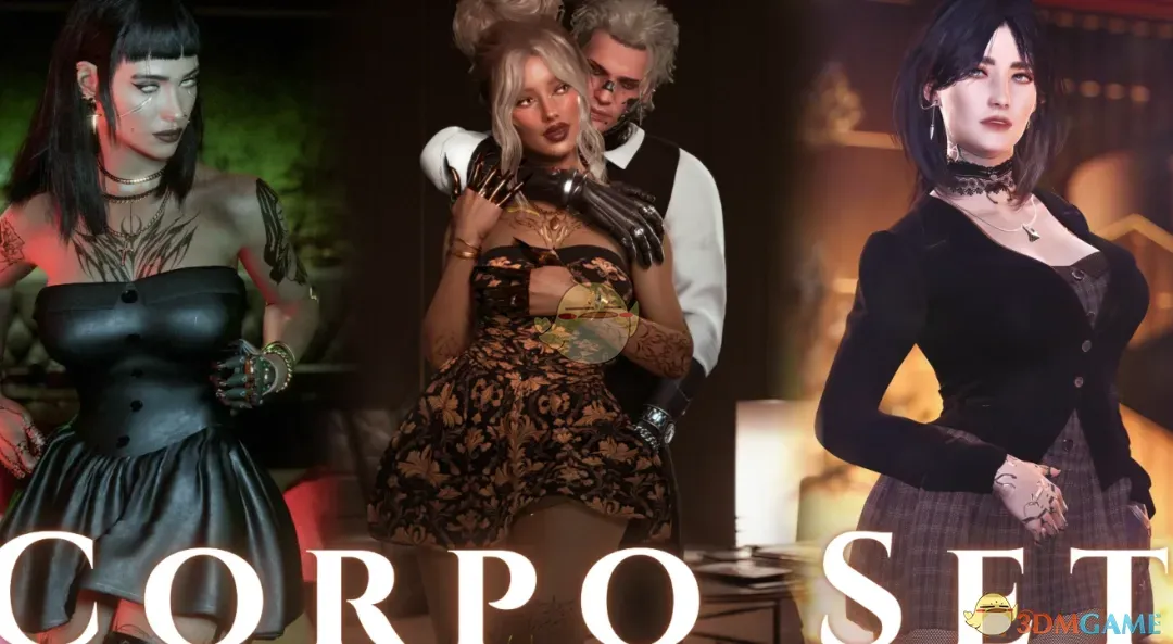 《赛博朋克2077》性感Corpo连衣裙MOD