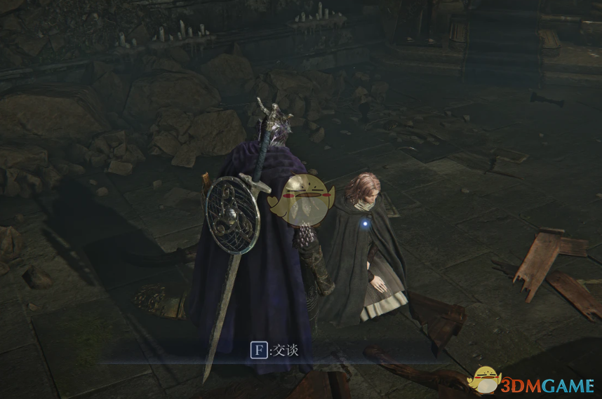 《艾尔登法环：黑夜君临》可玩的梅琳娜MOD