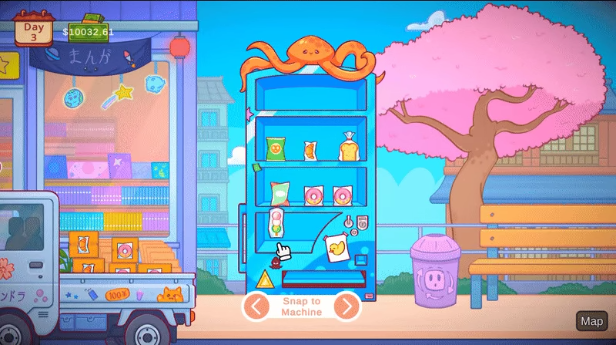 《自动售货机模拟器》demo