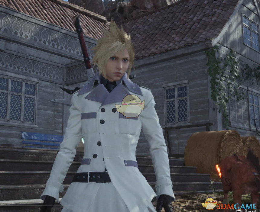 《最终幻想7：重生》克劳德的路法斯大衣MOD