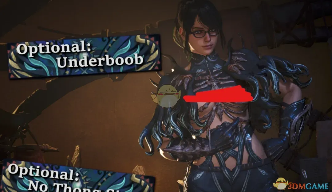 《怪物猎人：荒野》丰满的狱焰蛸﻿套装MOD