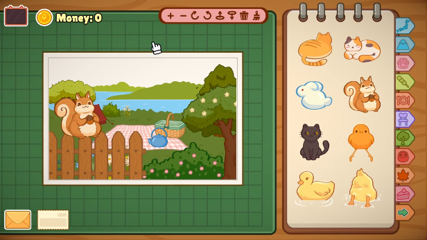 《小小手帐铺》demo