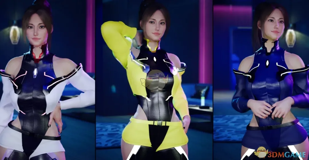 《赛博朋克2077》露西紧身衣MOD