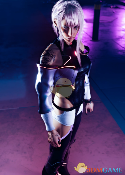 《赛博朋克2077》露西紧身衣MOD