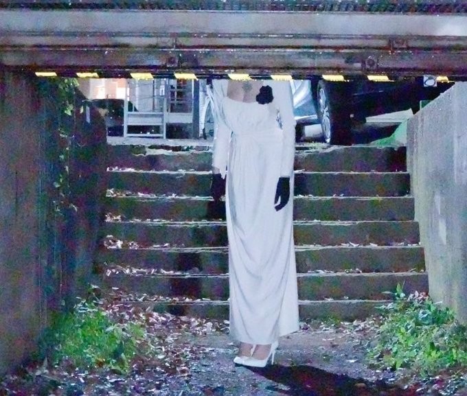 现实版八尺夫人！ 1米8乌克兰美女coser扮演蒂米特雷斯库夫人
