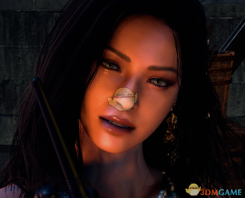 《生化危机4：重制版》艾达的绿色瞳孔MOD