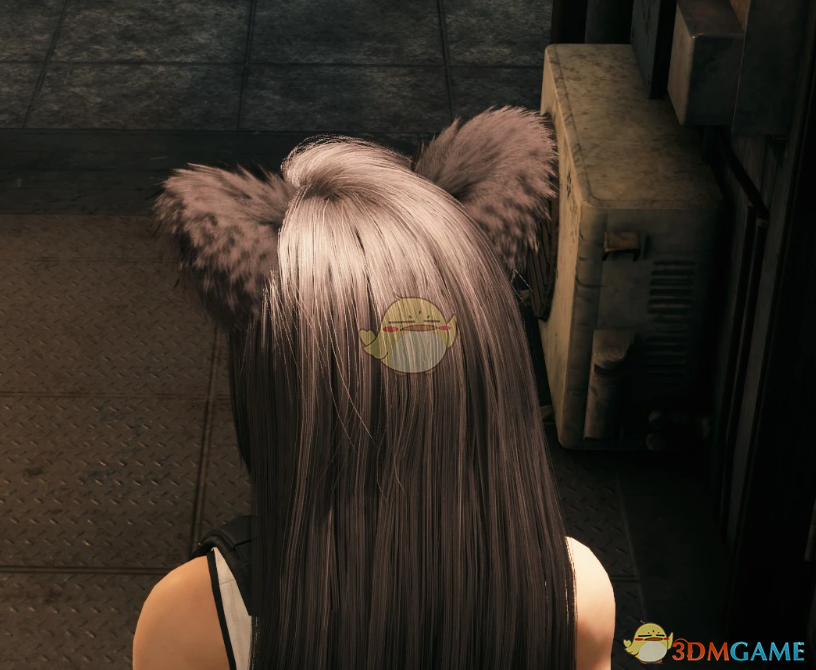 《最终幻想7：重制版》蒂法的猫耳头饰MOD