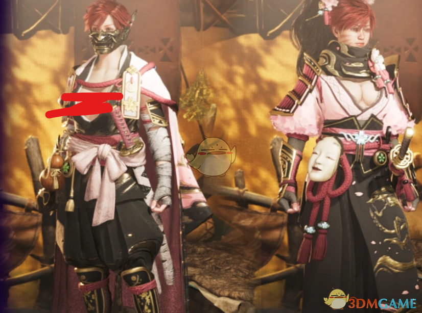 《怪物猎人：荒野》更性感的落樱缤纷套装MOD