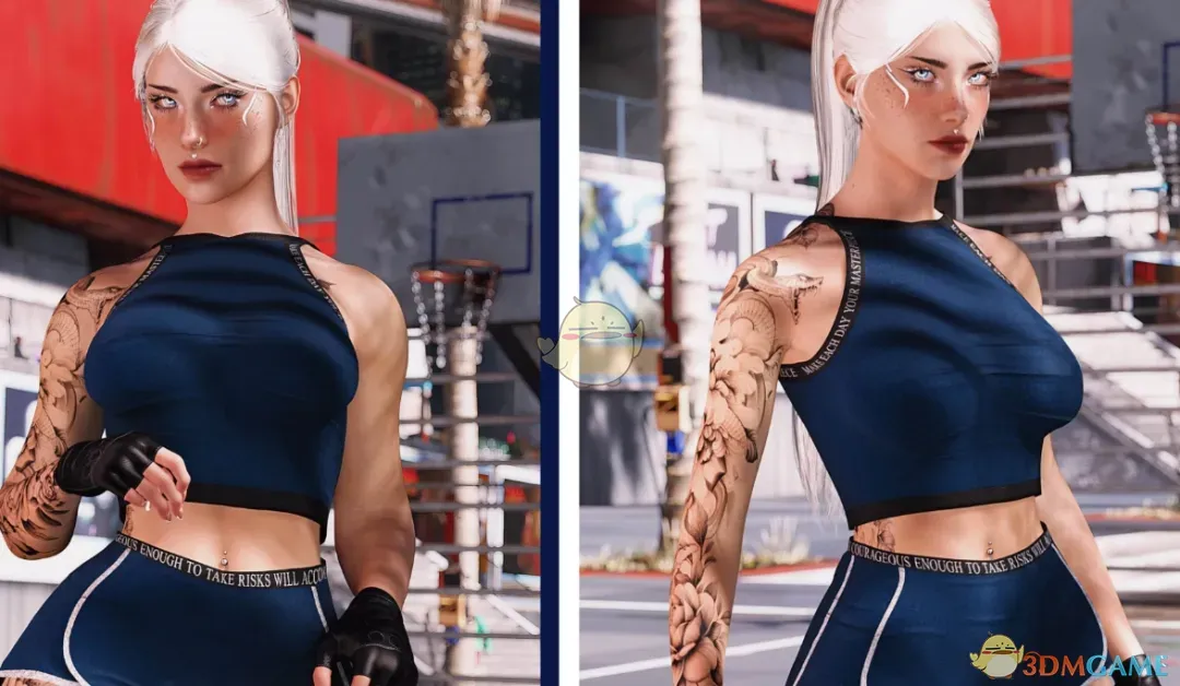 《赛博朋克2077》性感瑜伽健身装MOD
