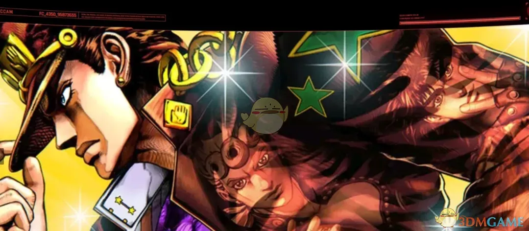 《赛博朋克2077》JoJo的奇妙冒险4K加载屏幕MOD