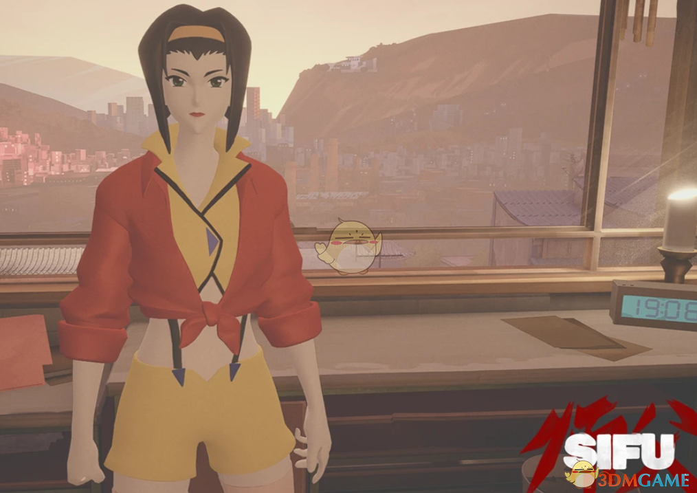 《师父》扮演星际牛仔菲·瓦伦坦MOD