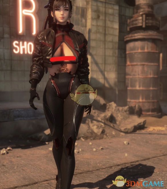 《剑星》伊芙的赛博刺客服装MOD