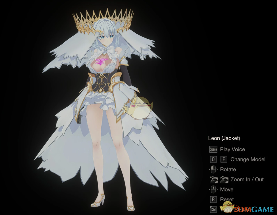 《生化危机4：重制版》约会大作战鸢一折纸替换里昂MOD