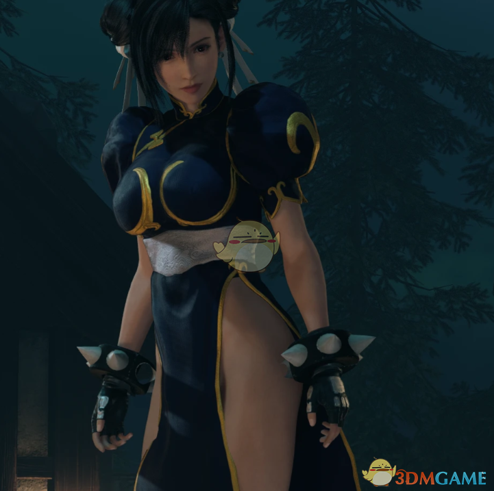 《最终幻想7:重生》蒂法的街头霸王春丽服装MOD