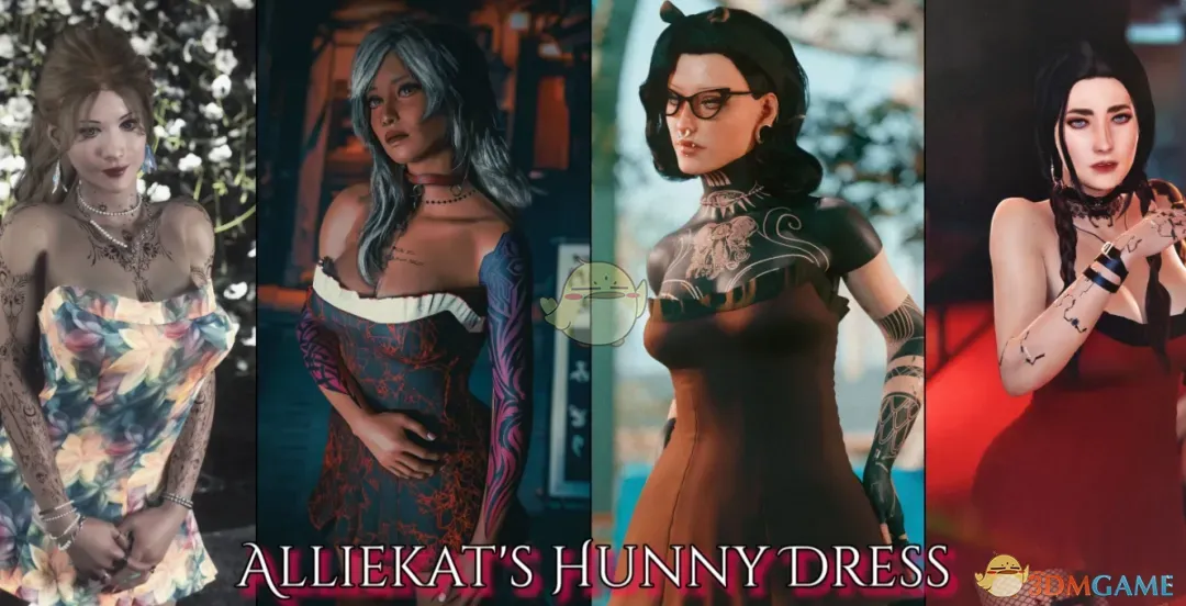 《赛博朋克2077》甜蜜连衣裙MOD