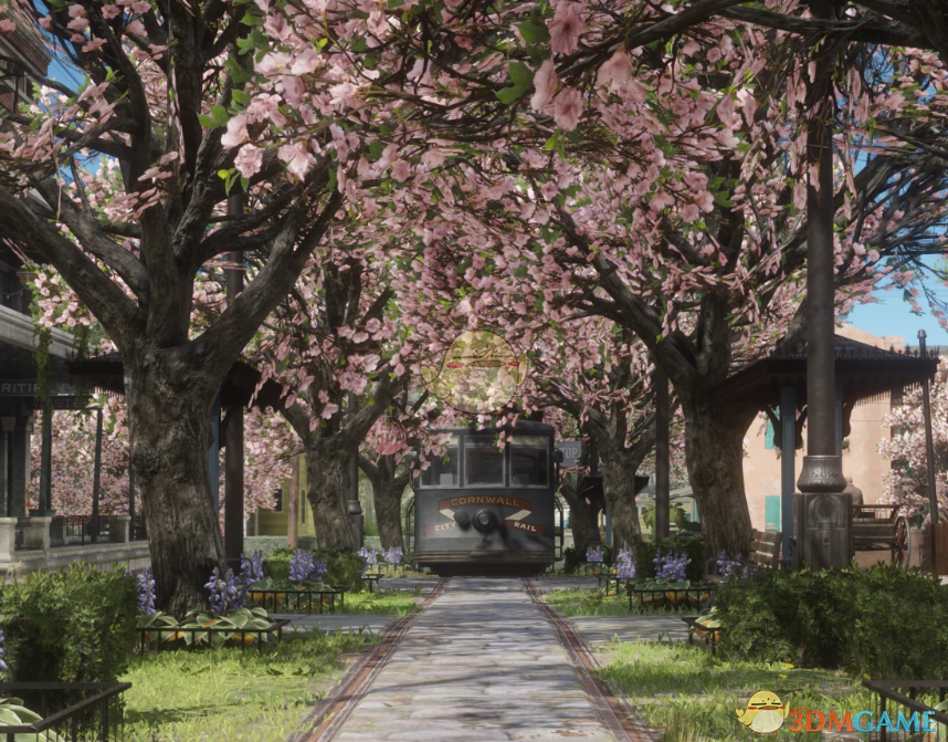 《荒野大镖客2》圣丹尼斯的樱花MOD