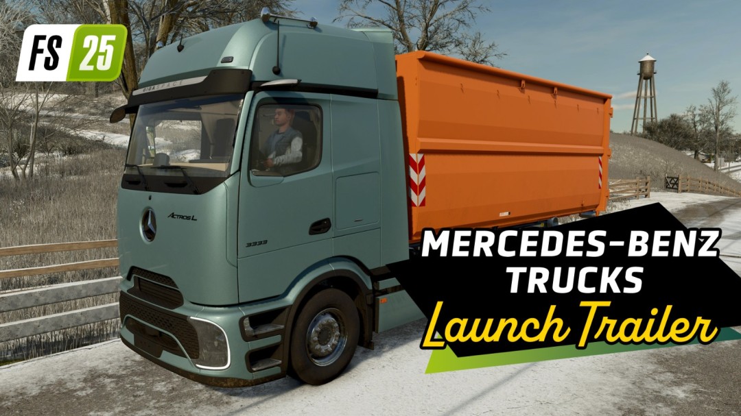 Farming Simulator 25 չMercedes-Benz 
