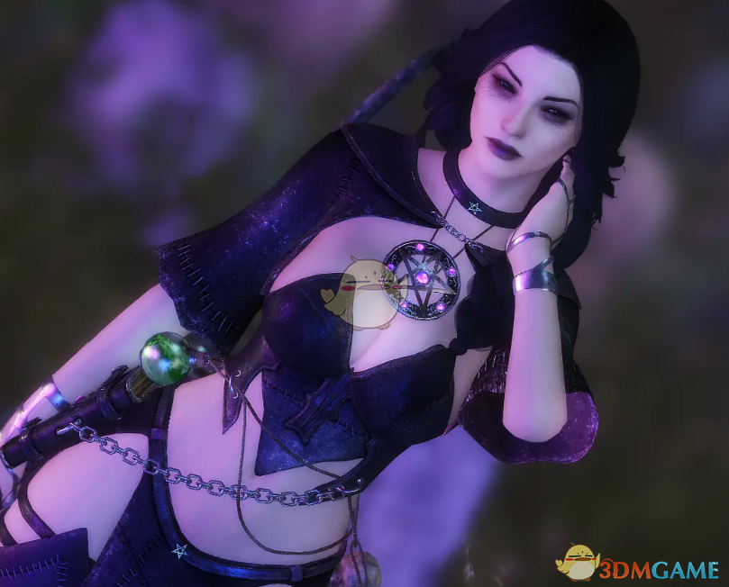 《上古卷轴5：天际重制版》死灵法师套装MOD