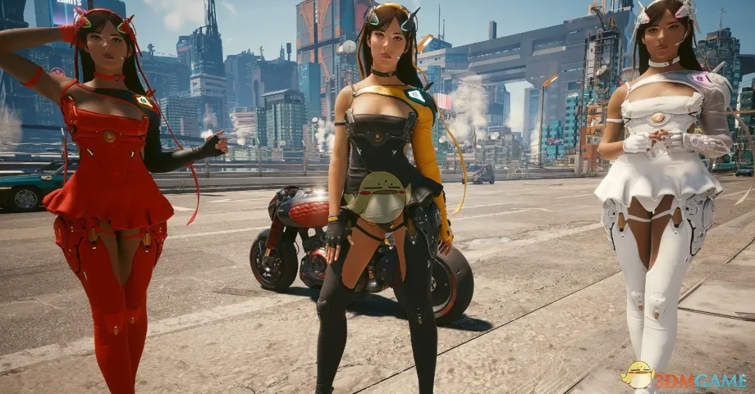 《赛博朋克2077》第一后裔露娜服装MOD