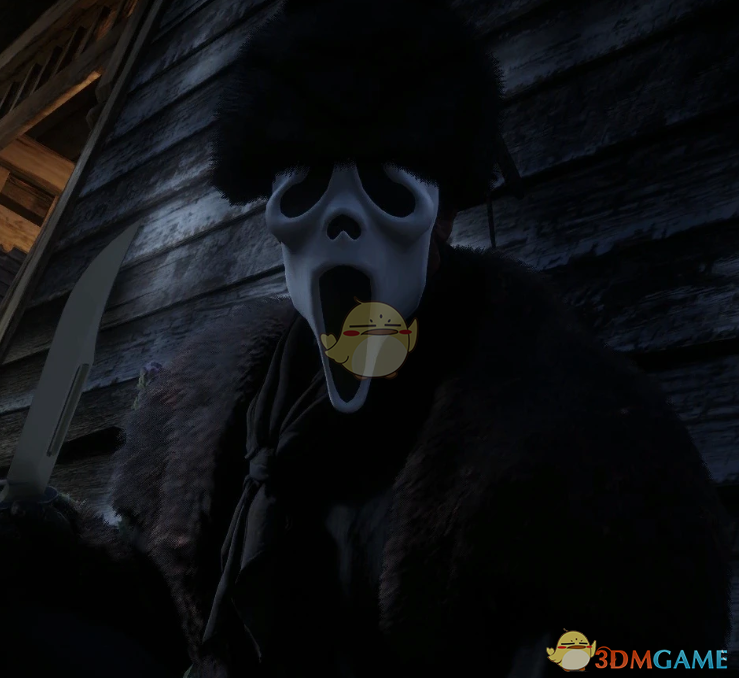 《荒野大镖客2》惊声尖叫鬼面面具MOD