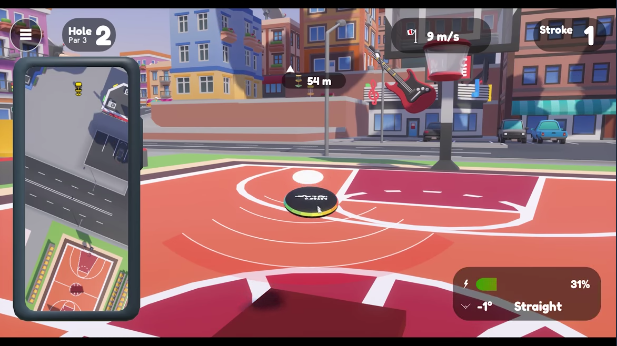 《Disc Golf City》demo