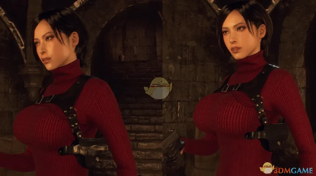 《生化危机4:重制版》艾达更加丰满的体型MOD