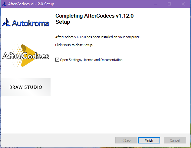 AfterCodecs1.12.0