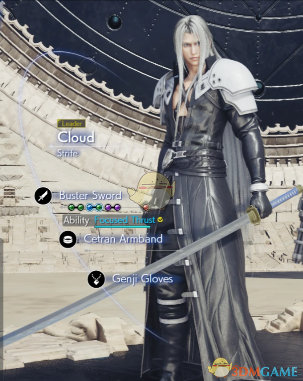 《最终幻想7：重生》萨菲罗斯替换克劳德MOD