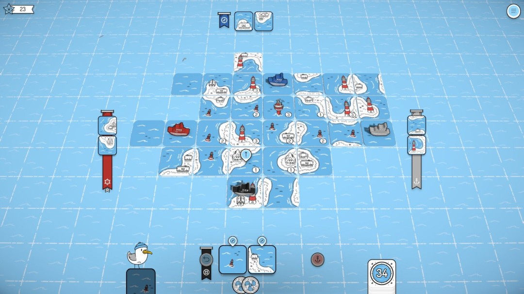 桌游改编，休闲策略游戏《灯塔巡航》即将上线 Steam