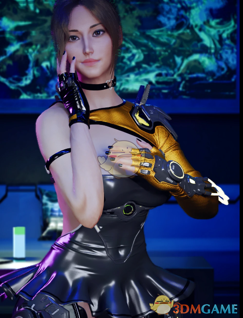 《赛博朋克2077》第一后裔终极露娜作战服MOD