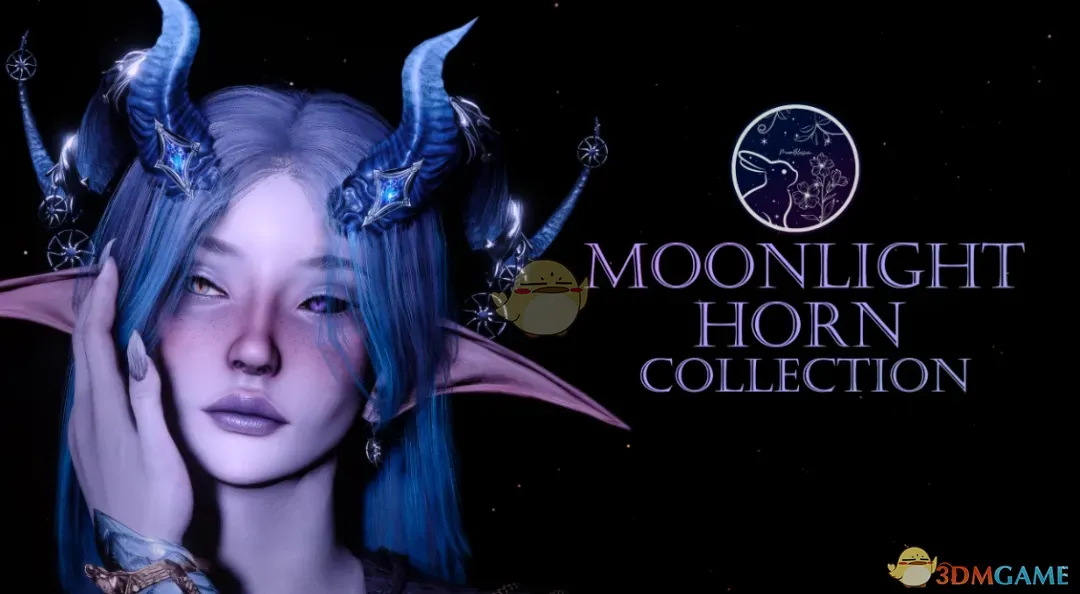 《博德之门3》月光角头饰MOD