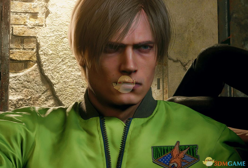 《生化危机4:重制版》里昂的绿色休闲夹克MOD