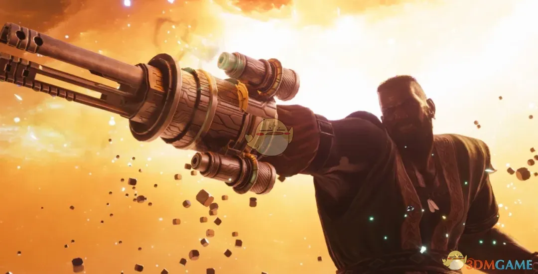 《最终幻想7：重生》巴雷特的加特林机枪MOD