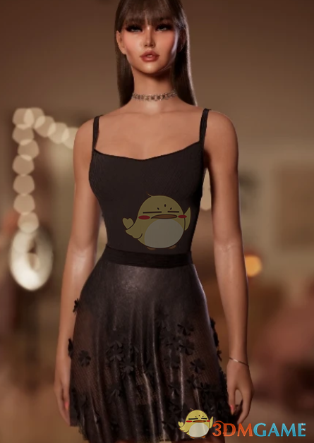 《InZOI》透明鸡尾酒礼服MOD