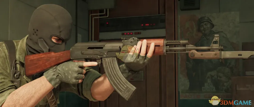 《合金装备3:重制版》AK47的刺刀MOD