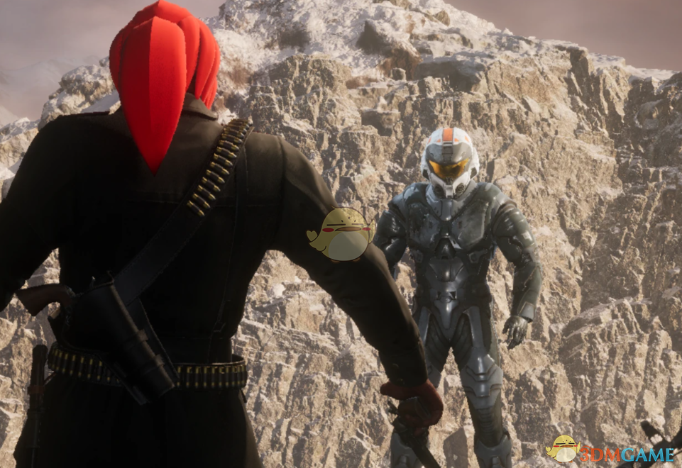 《合金装备3：重制版》光环斯巴达战士外观MOD