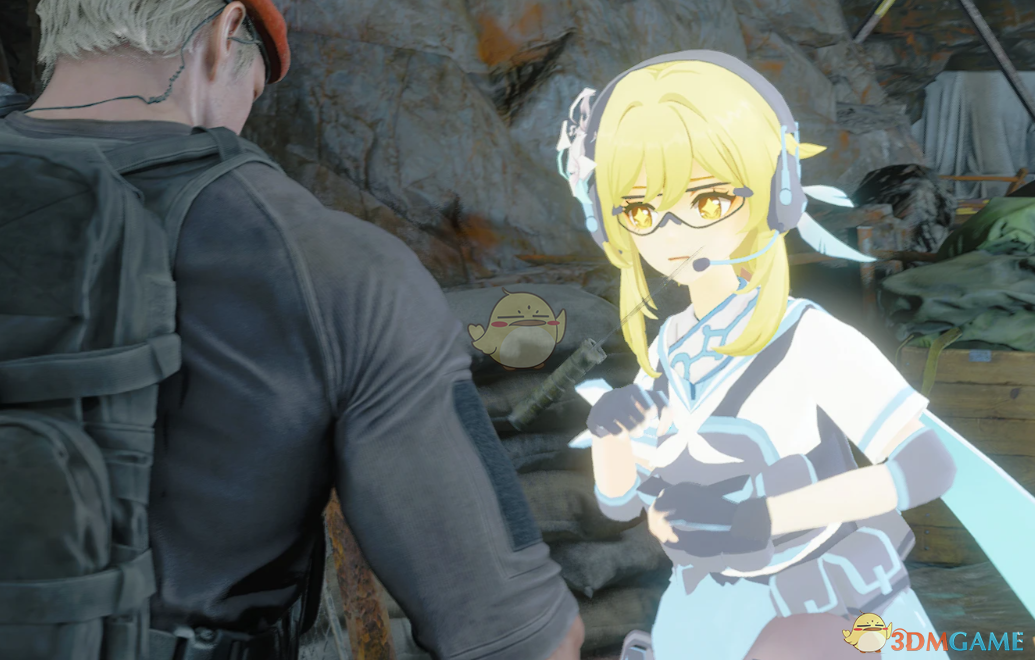 《生化危机4：重制版》原神元素战争荧妹替换里昂MOD