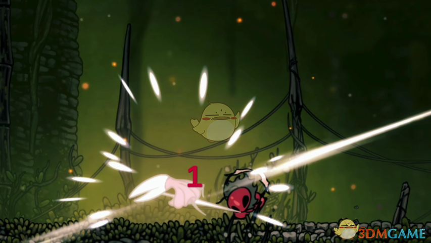 《空洞骑士：丝之歌》显示伤害数字MOD