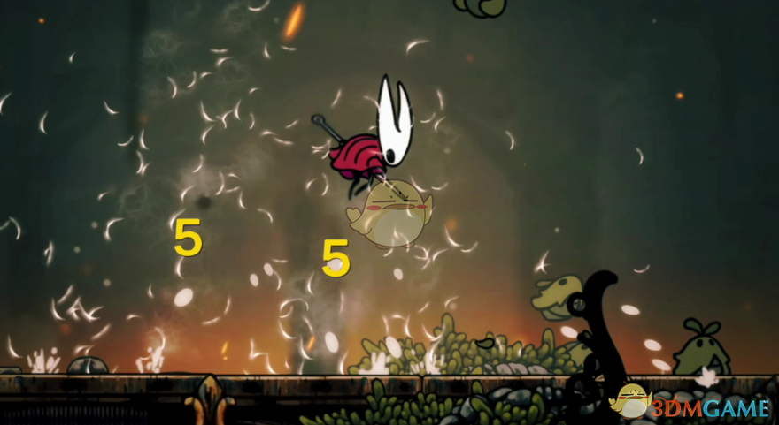 《空洞骑士：丝之歌》显示伤害数字MOD