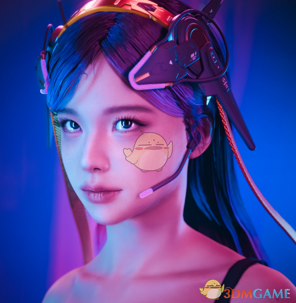 《赛博朋克2077》第一后裔终极赛琳娜发型MOD