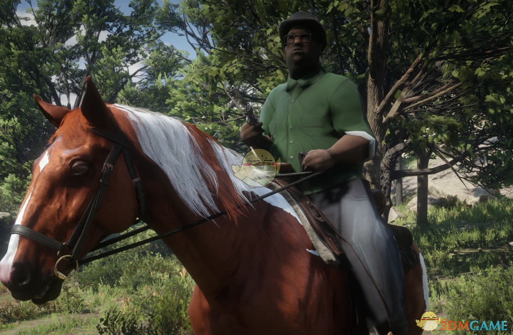 《荒野大镖客2》GTA大烟亚瑟MOD