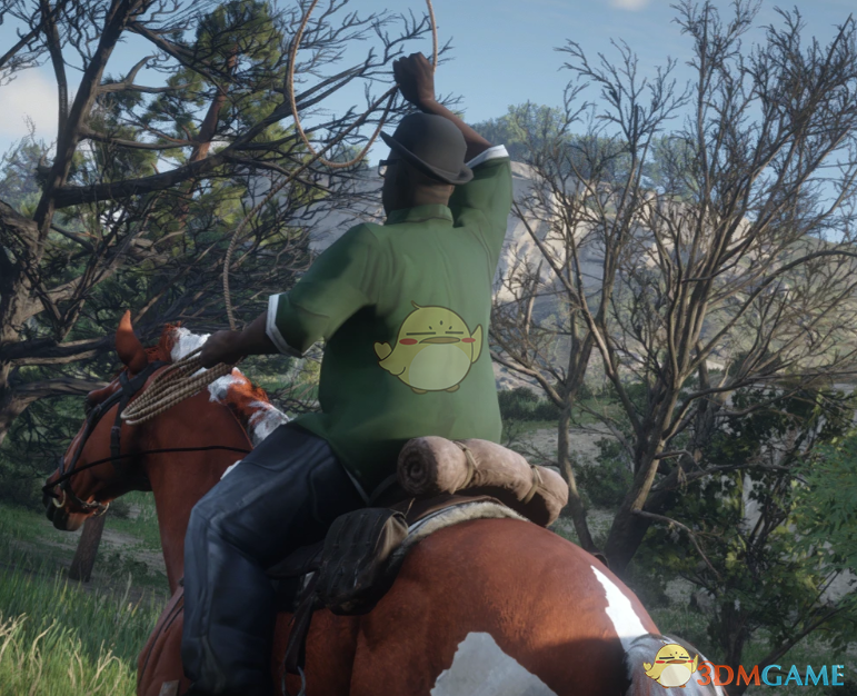 《荒野大镖客2》GTA大烟亚瑟MOD