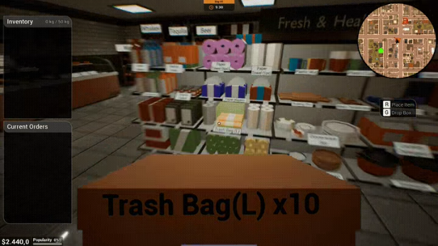 《Courier Simulator》demo